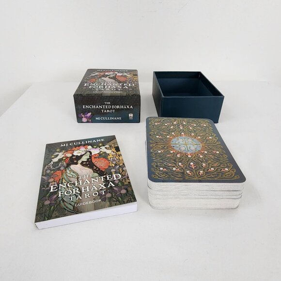 The Enchanted Forhaxa Tarot Cards by MJ Cullinane Deck Guidebook Nordic Folklore - Picture 6 of 11